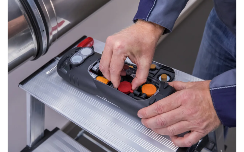 Testo 340 - Analyzátor spalin pro průmysl Modulární senzory O2